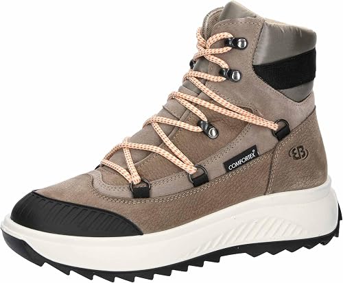 Brütting Finna, Botas de Invierno Mujer, Beige Negro, 42 EU