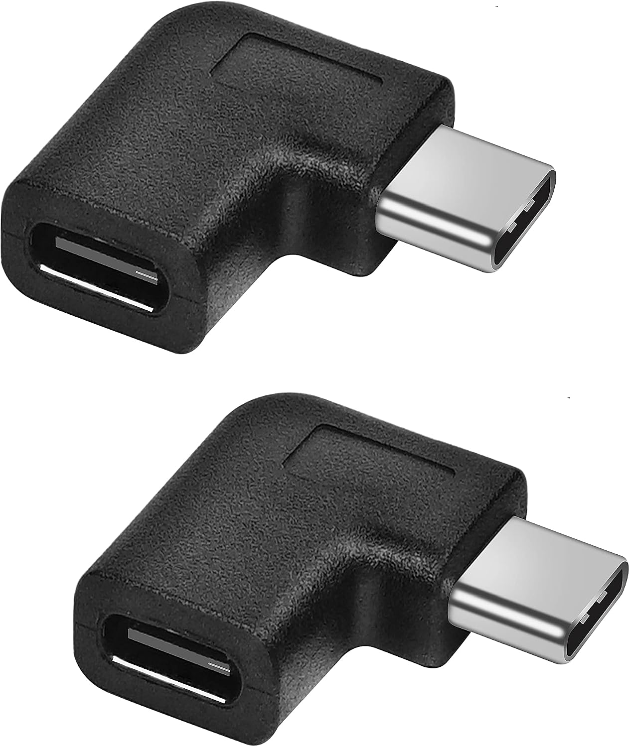 90 Degree USB-C Type C Male to Female Adapter,USB C 90 Angle Adapter ...