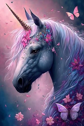 Miniatura 10 de Rompecabezas de madera de unicornio de mar profundo, 300 piezas, diseño de esquinas redondeadas, adecuado para todos los entusiastas de los