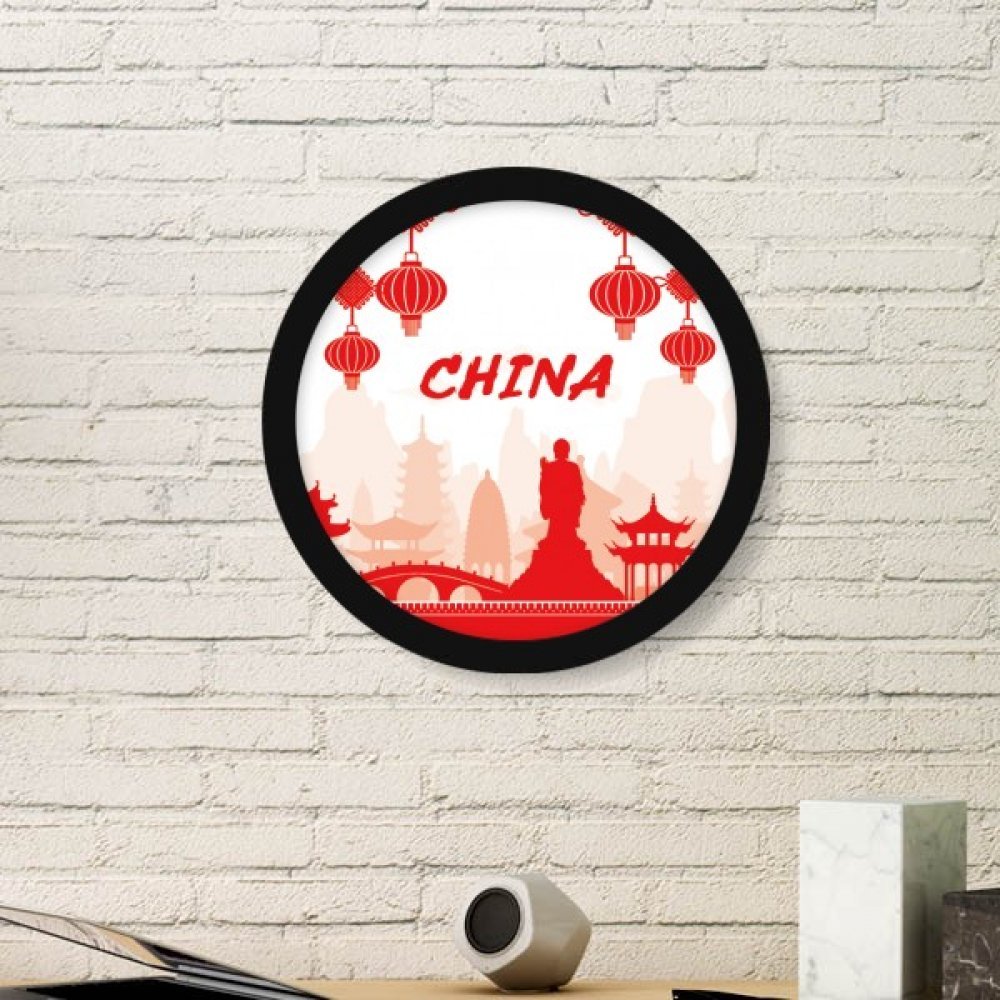 Cadre photo en bois rond déco de Chine : l'idée cadeau artistique idéale
