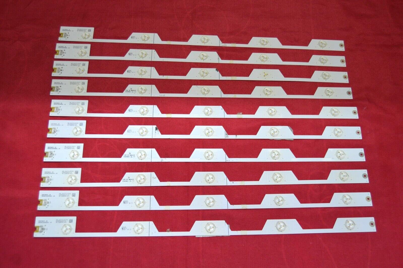 KIT 2 BARRE 7 LED TV 40" CHANGHONG C400F18E1CG01 SABA SA40S57N OK ODL40671F-TB