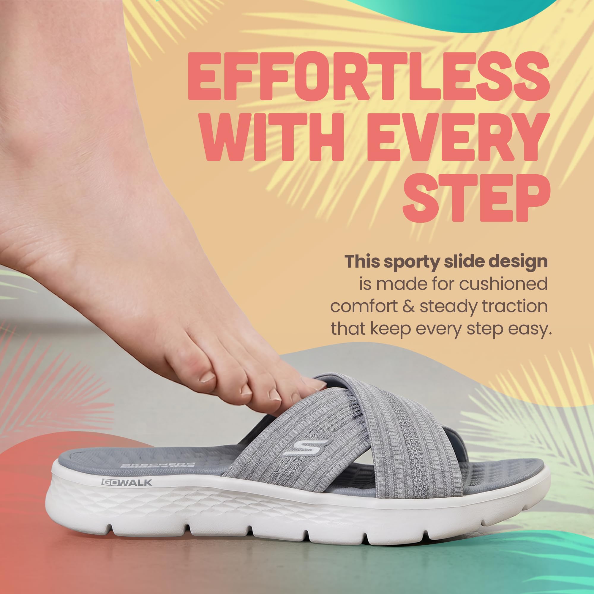 Skechers Kobiety O-t-g Womens SandalsGO WALK FLEX SANDAL IMPRESSED