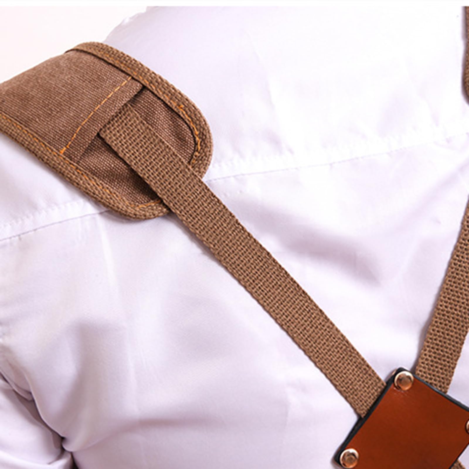 Grembiuli, Grembiule da cuoco for uomo e donna, grembiuli in tela con tasche, grembiule lavoro for cucinare giardinaggio
