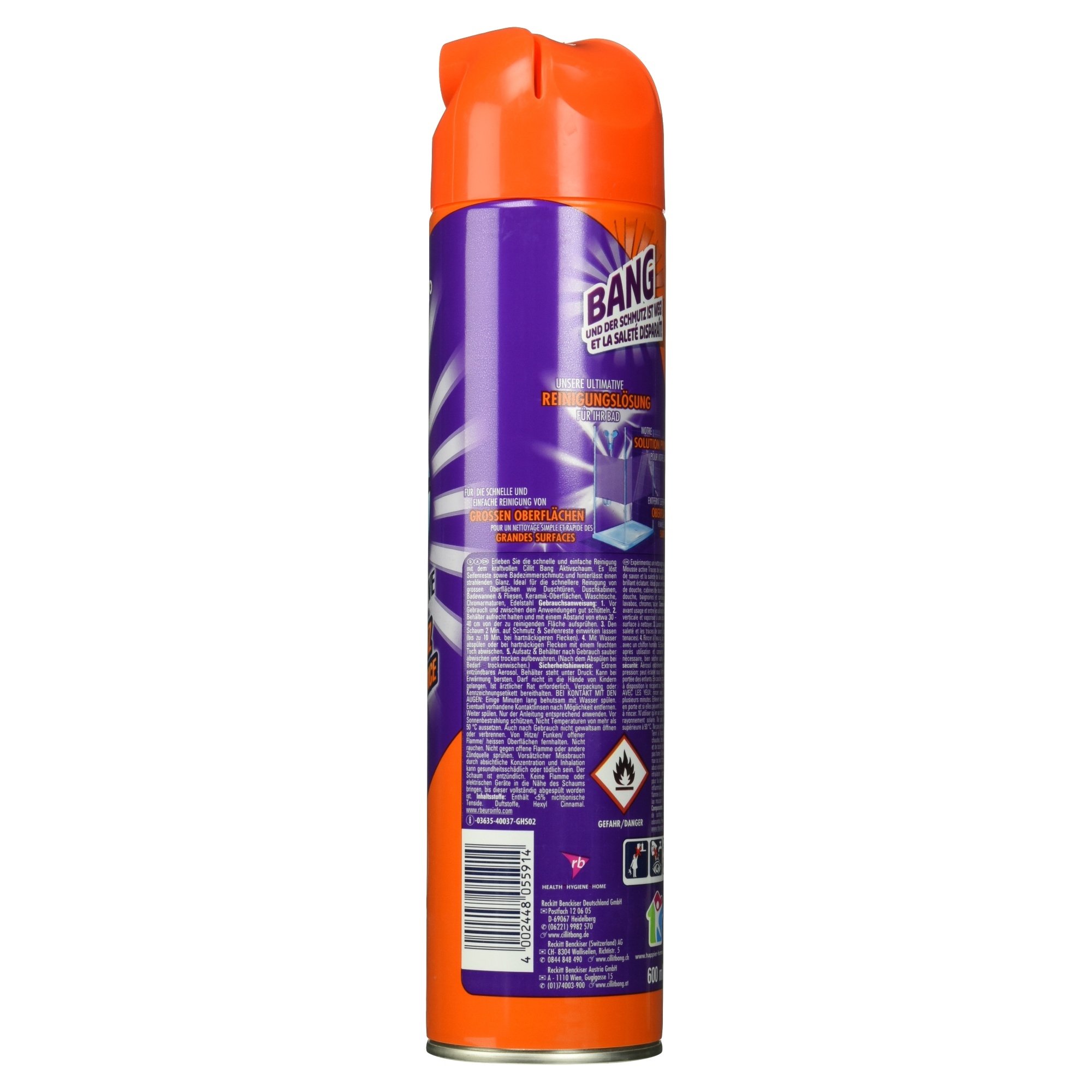 Cillit Bang Mousse active, 600 ml