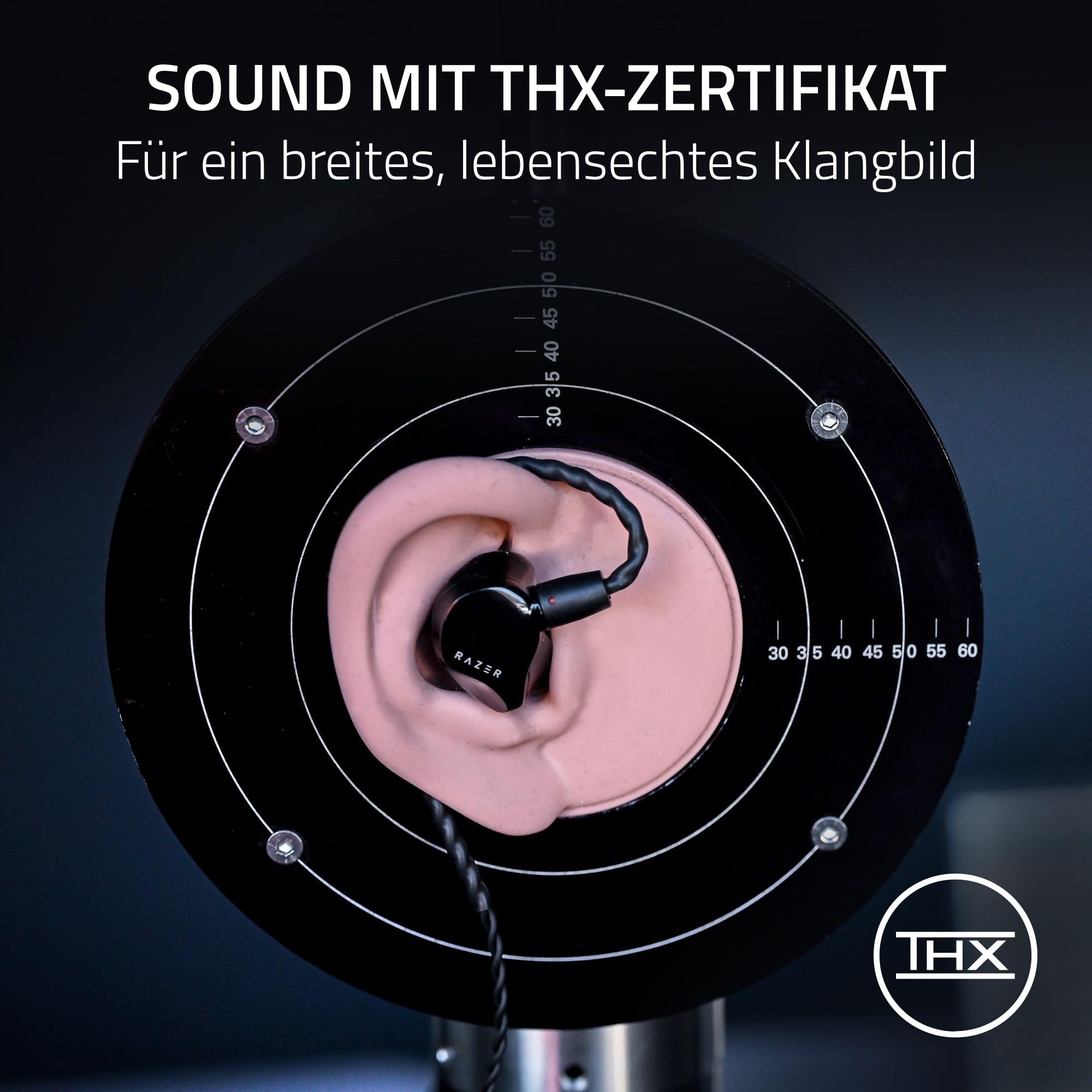 Razer Moray - Ergonomischer In-Ear-Ohrhörer für Streaming 24/7 (Hybrid-Dual-Treiber-Design, Ergonomisch flaches Design, Beste passive Schallisolierung) Schwarz