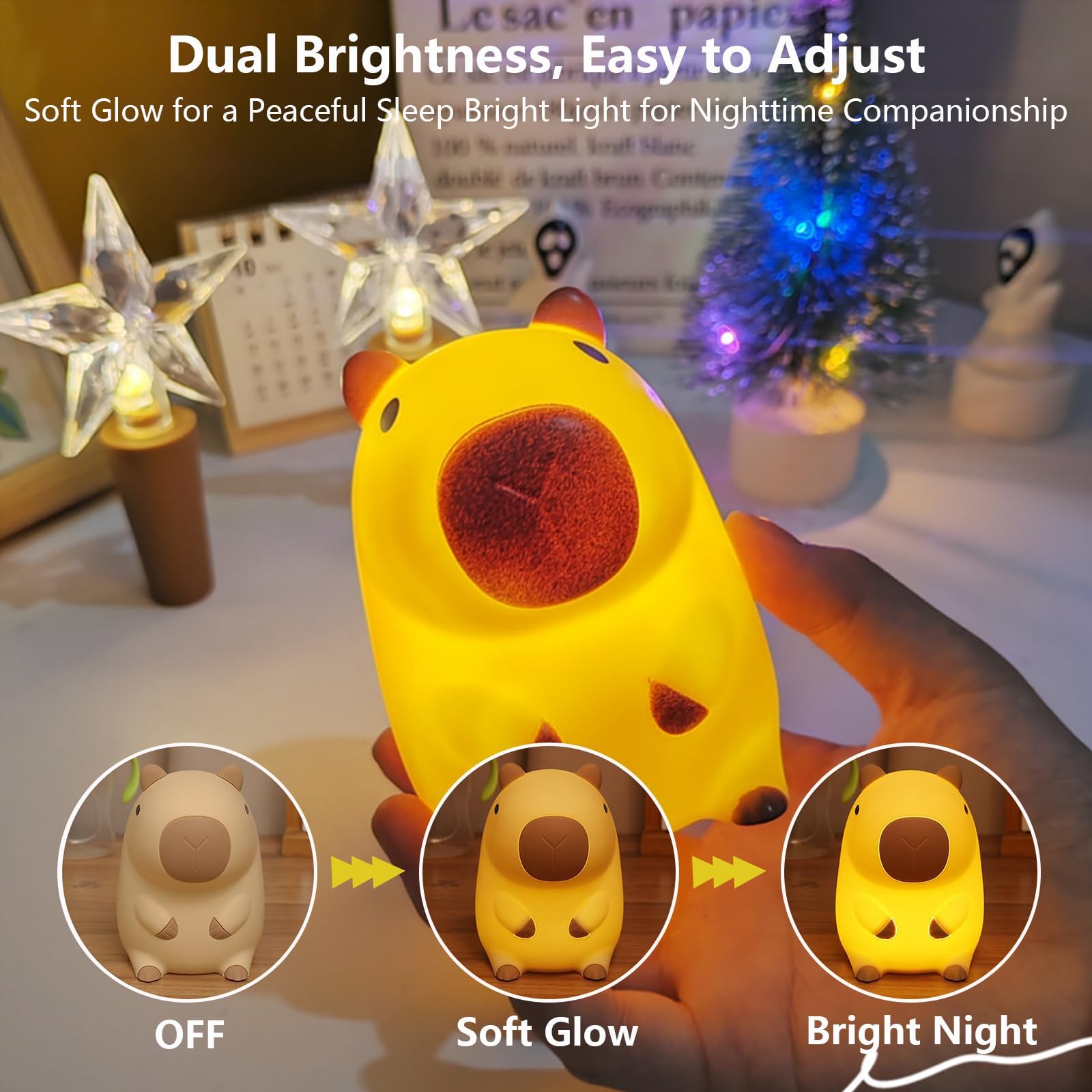 Capybara Light, Capybara Lamp, Capybara Gifts, Capybara Night Light, Capybara - Image 3