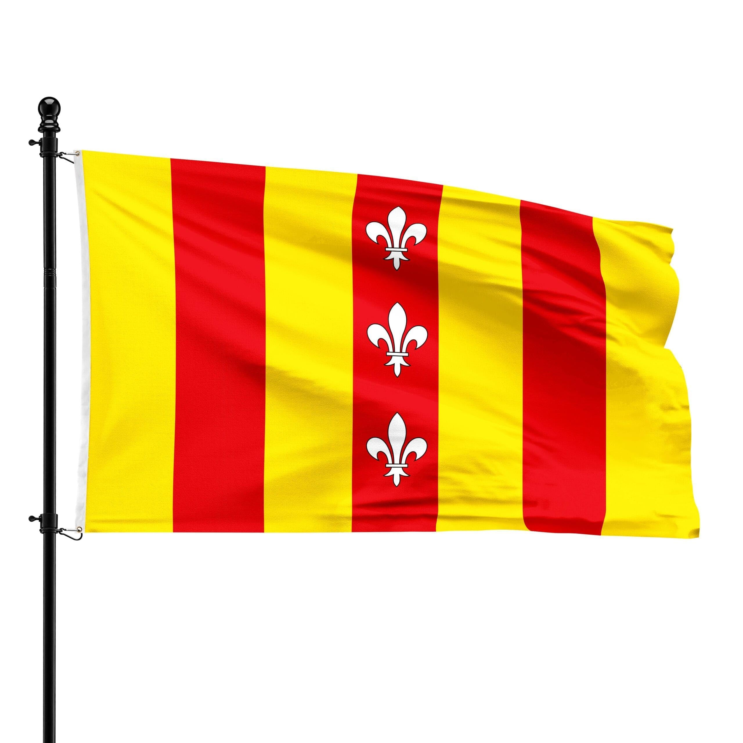 Drapeau Duffel pavillon de municipalité 90x150 cm pour décoration et événements