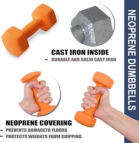 Miniatura 5 de Balelinko - Juego de pesas para gimnasio en casa, entrenamiento de fuerza, pérdida de peso, pilates y yoga para mujeres, hombres, personas mayores y