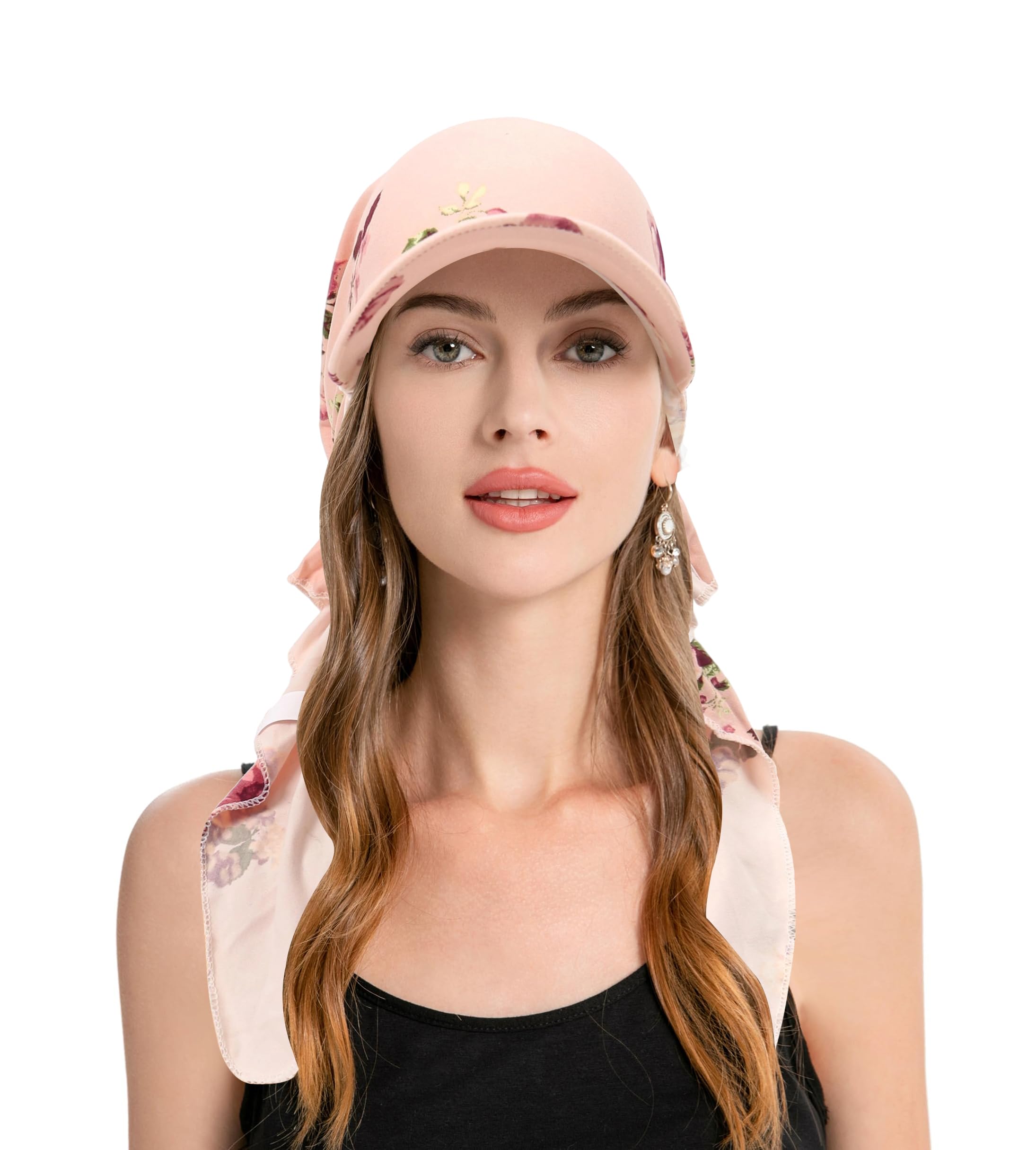 ZLYC Chemo Headwear Bonnet à visière pour Femme