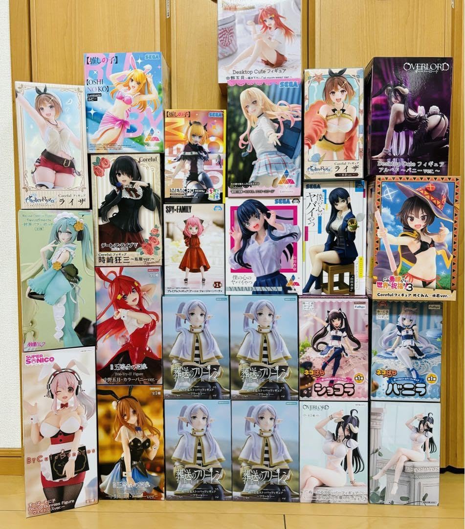 最新プライズフィギュアまとめ売り美少女フィギュアまとめ売りアルベド