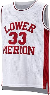 Youth #33 Retro Legend Lower Merion High School Basketball Jersey for Fans