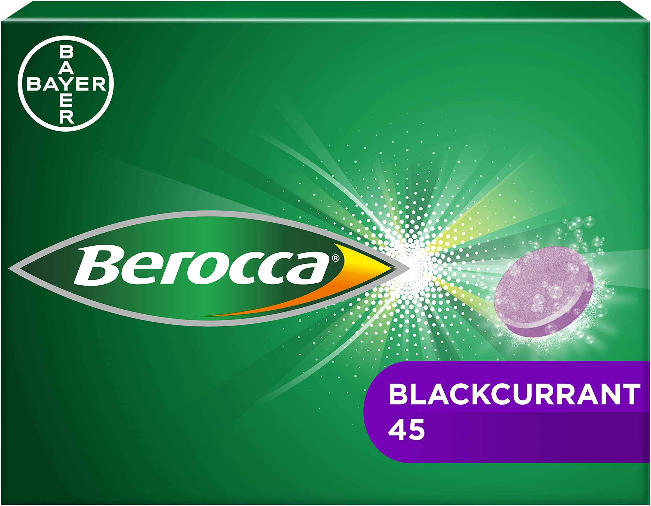 Blackcurrant Flavour 45 Effervescent Tablets