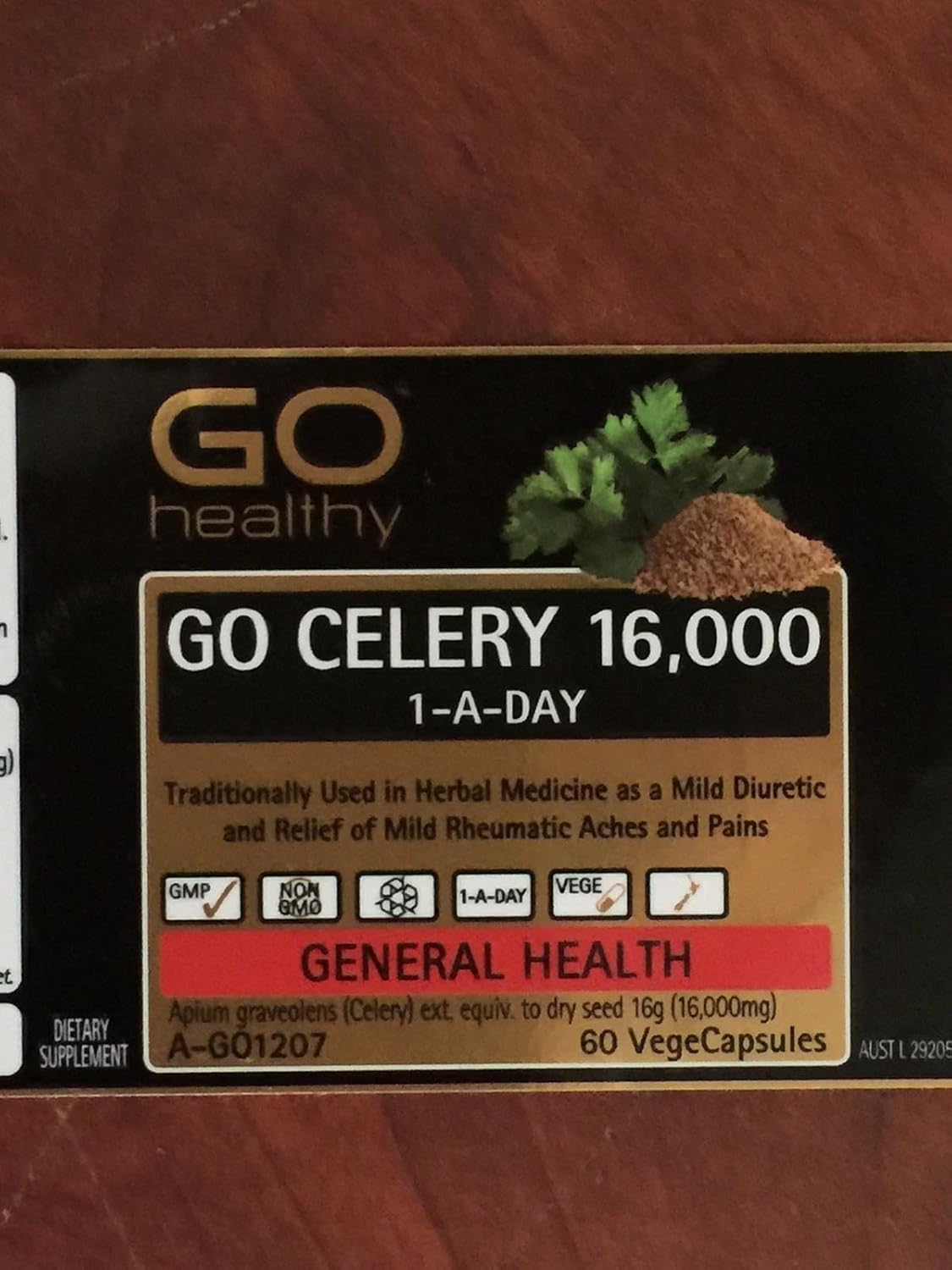 Omura HIGH STRENGHT CELERY SEED 16000 mg by OMURA