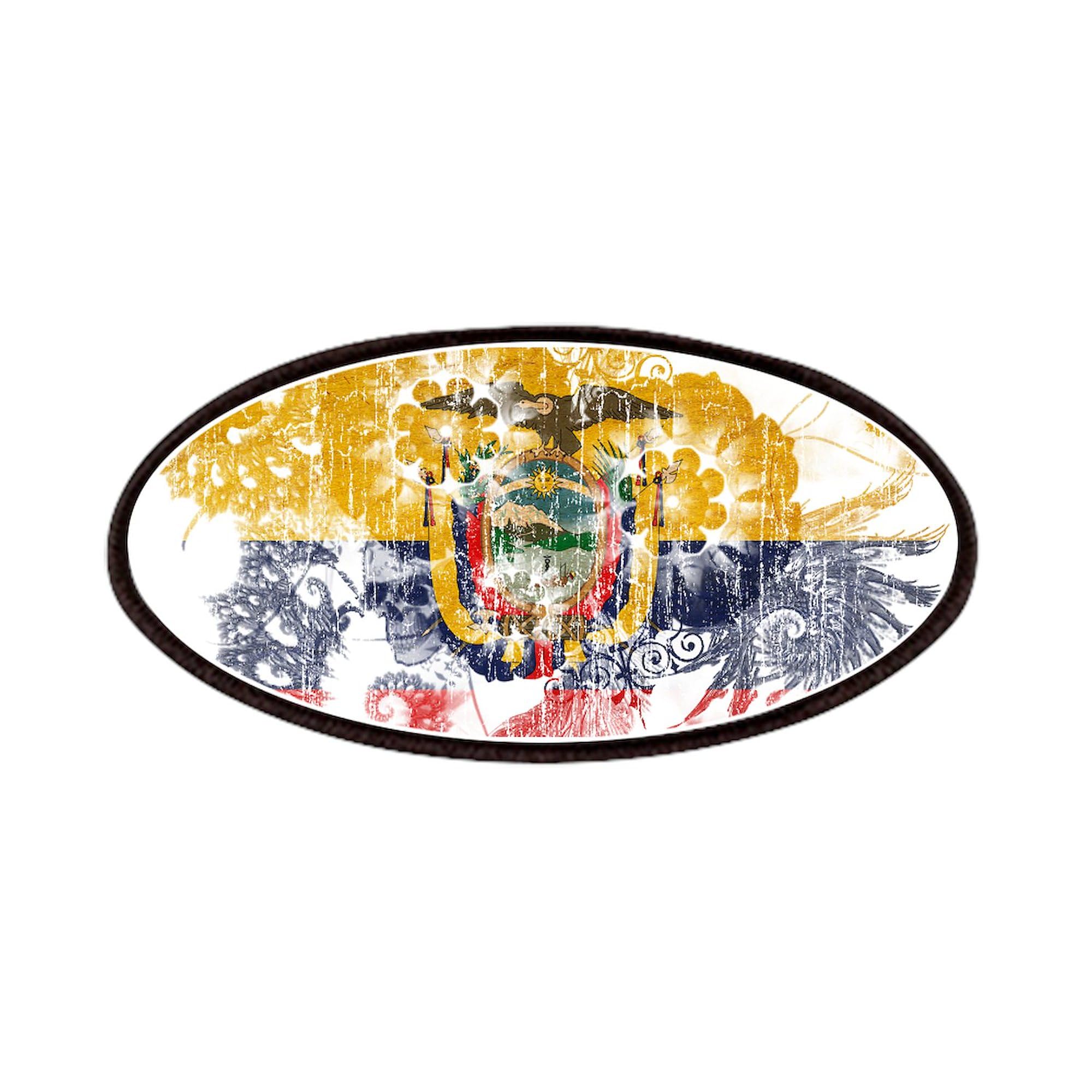 CafePress Ecuador Flag Patches 4