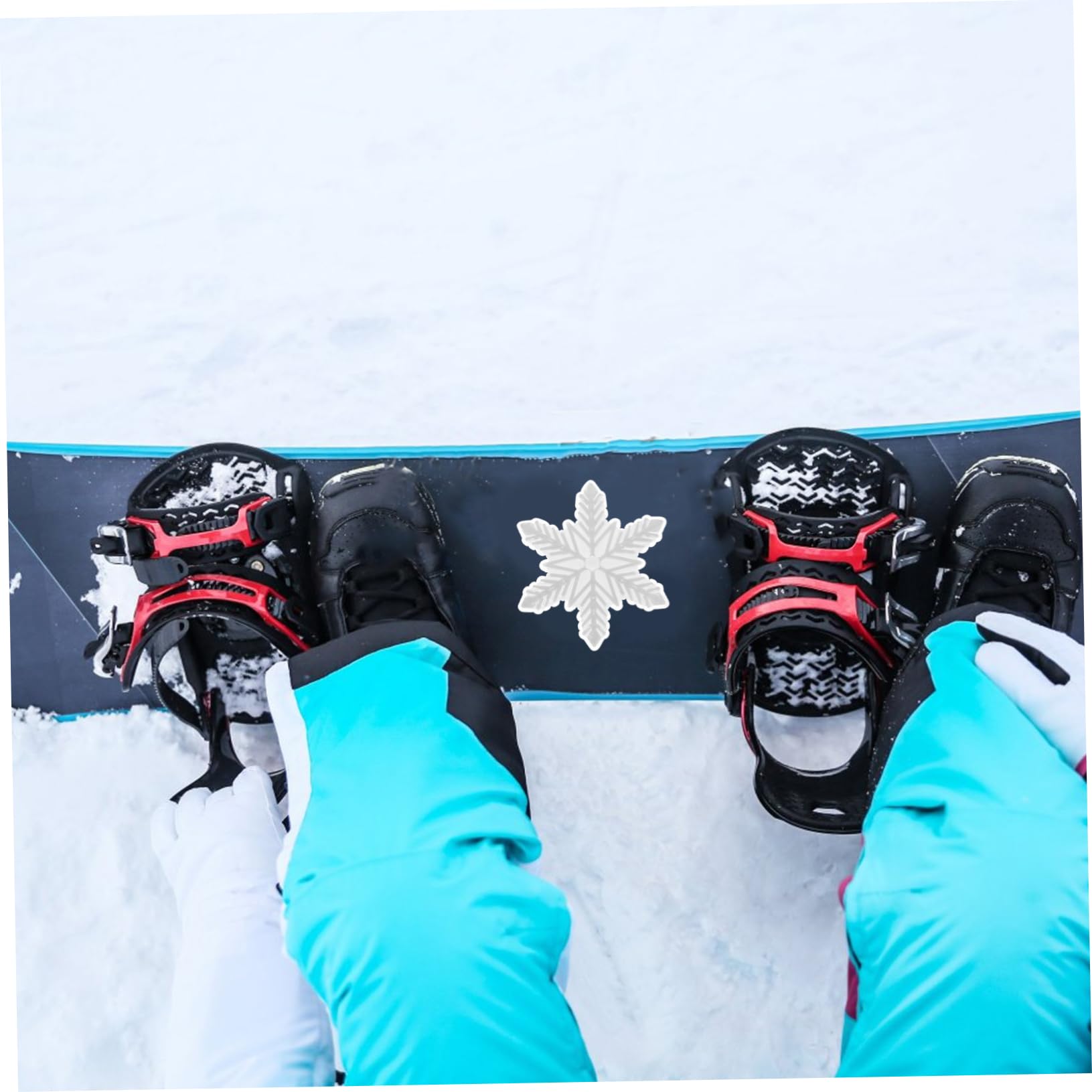 Supvox Snowboard-Aufkleber skiwachs skisocken skiausrüstung skecers Snowboard-Pad elektrisches Skateboard Aufkleber zum Skaten im Freien Anti-Rutsch-Zubehör für Snowboards Plastik Golden