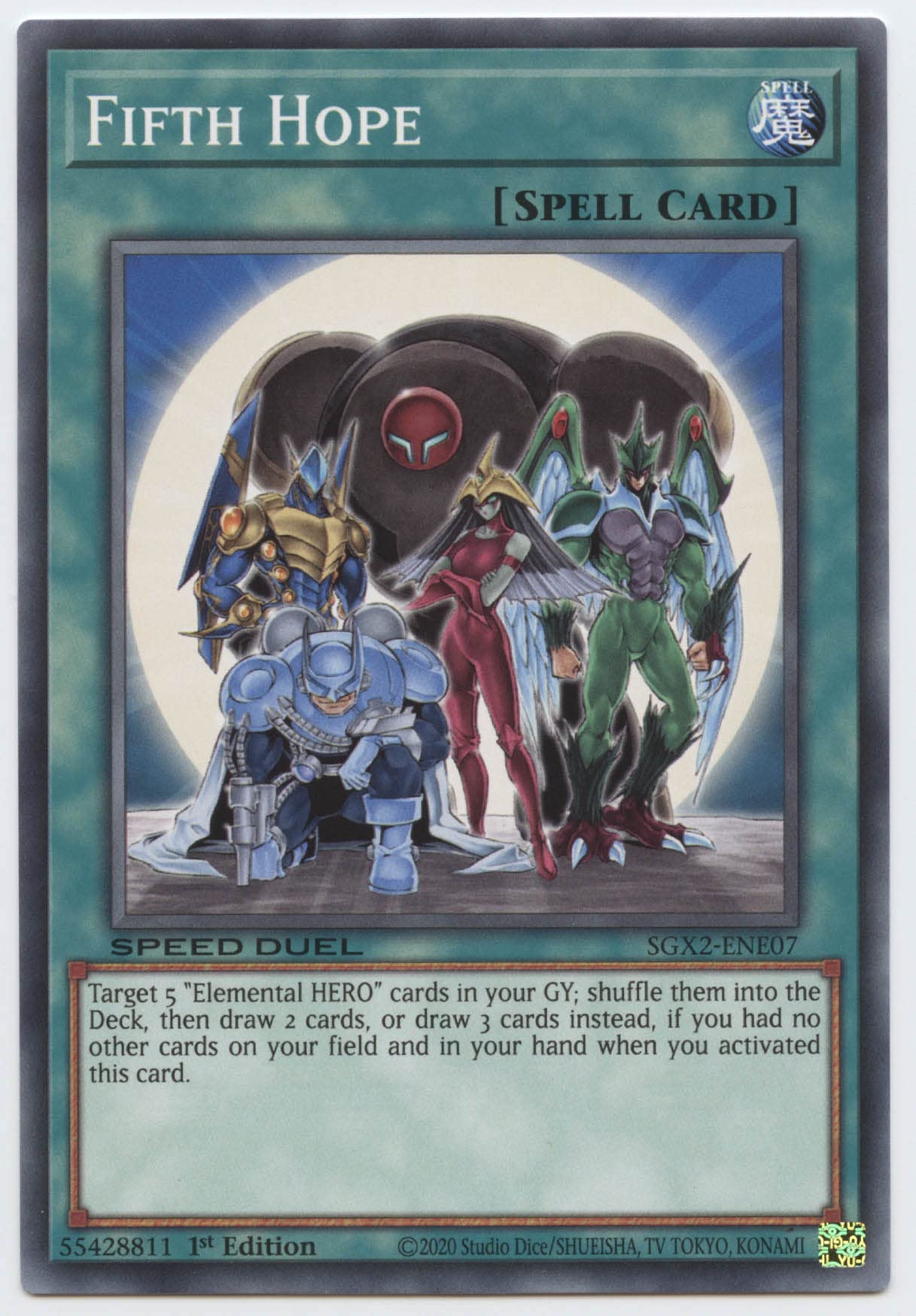 Amazon.com: Yu-Gi-Oh! Fifth Hope - SGX2-ENE07 - Common