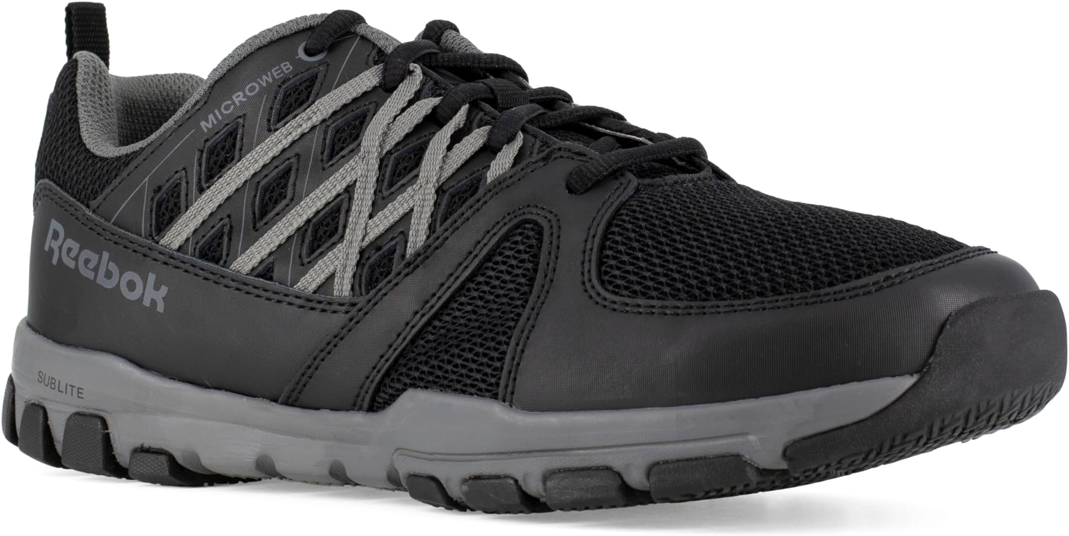 Reebok Work Men's Rb4015 Sublite Athletic Soft Toe Work Shoes