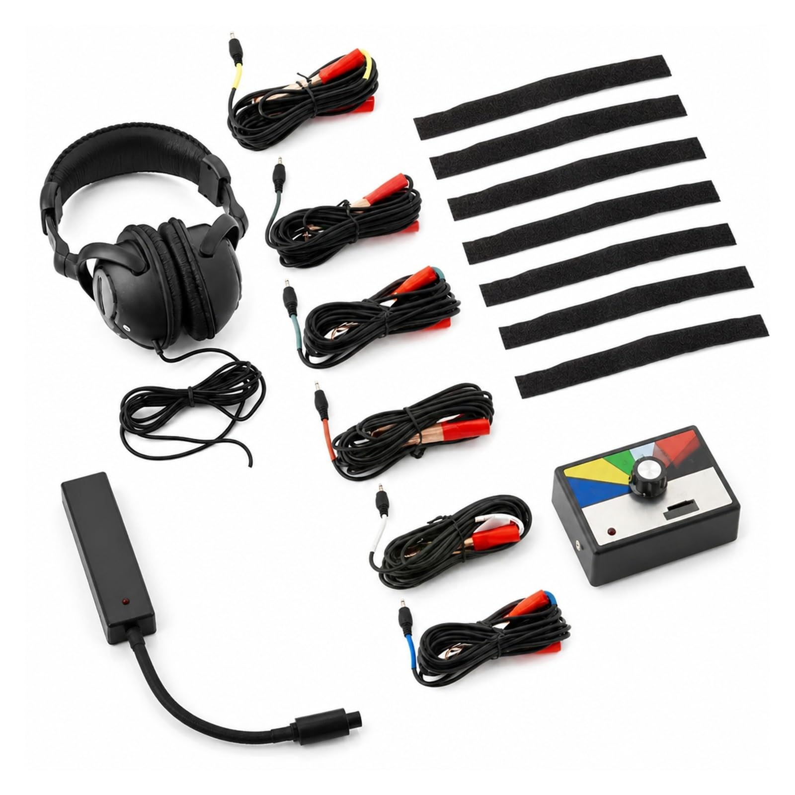Mechanisches Stethoskop, Kombiniertes Elektronisches Stethoskop-Set | Auto-Automechaniker-Geräuschdiagnosetool, Sechs Kanäle, Stahl, Mechanische Tester