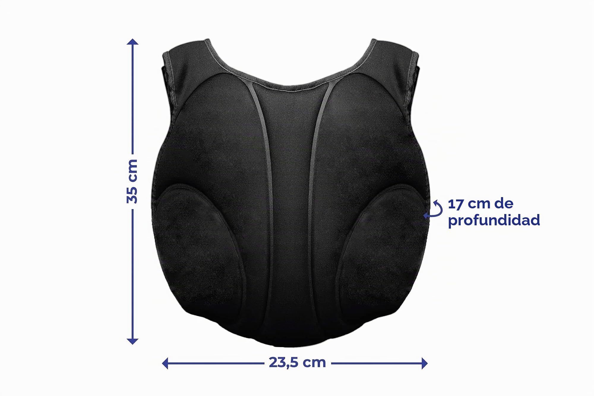 Maximex Masajeador de espalda y cuello – Masajeador con 4 funciones, plástico (ABS), 23,5 x 35 x 17 cm, antracita
