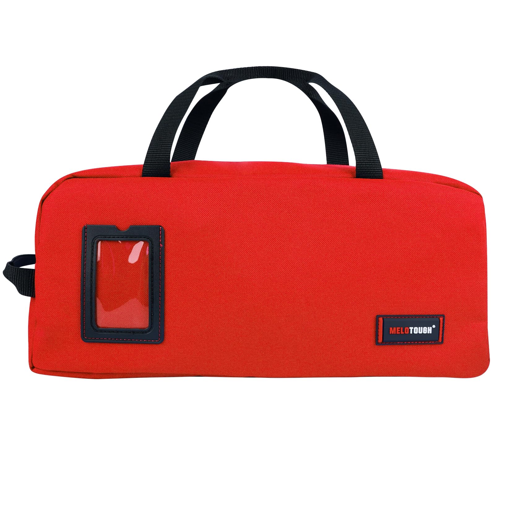 MELOTOUGH 16 Inch Tool Bag Canvas Tool Bag With Zipper Utility Tool Tote Bag Heavy Duty Tool Storage Bag for Electrician,Plumbing,Gardening,Carpenters