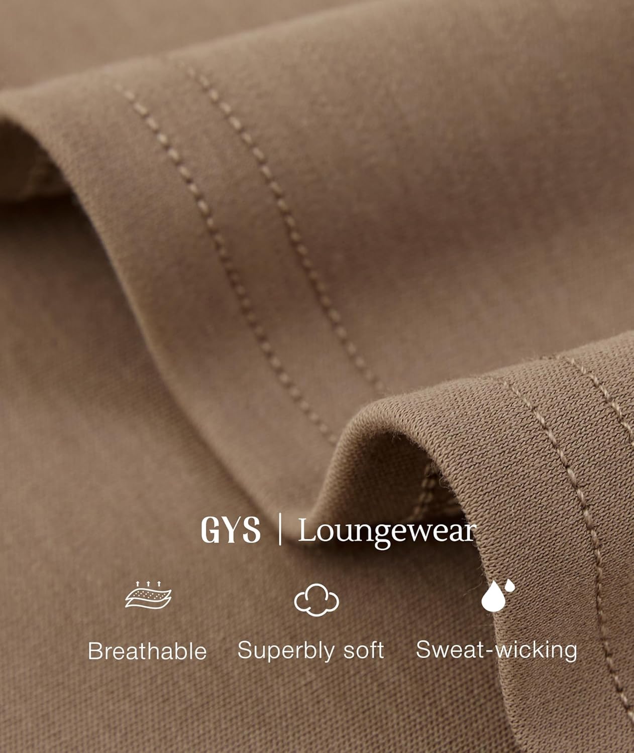 GYS Bamboo Viscose 2 Piece Outfits for Women Spring Summer Casual Lounge Sets for WFH, Errands, Travel, Airport - Image 6