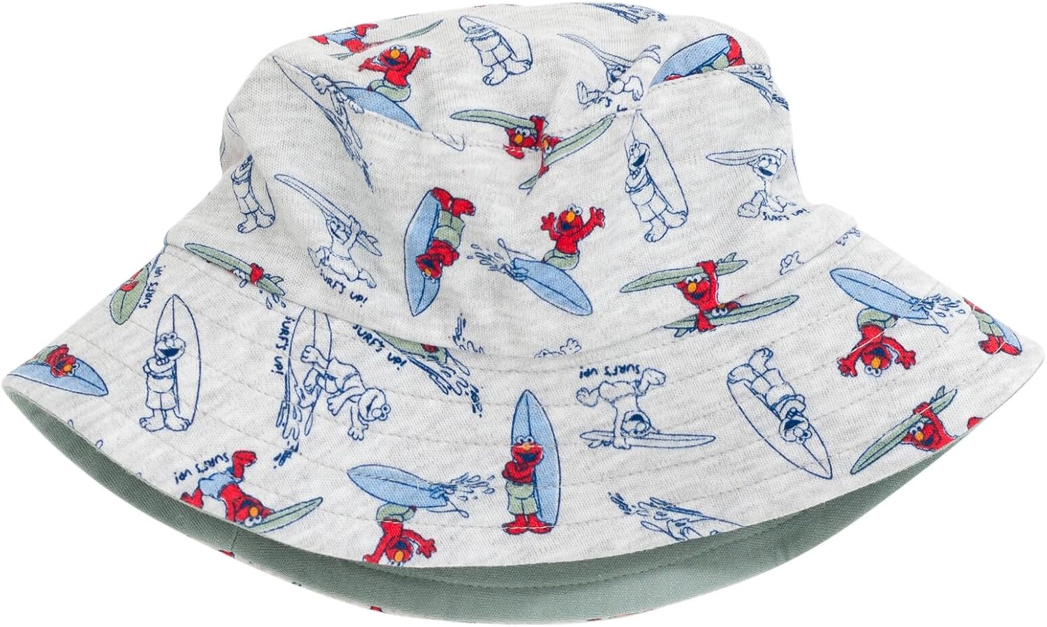 Sesame Street Elmo Cookie Monster Big Bird Romper and Bucket Sun