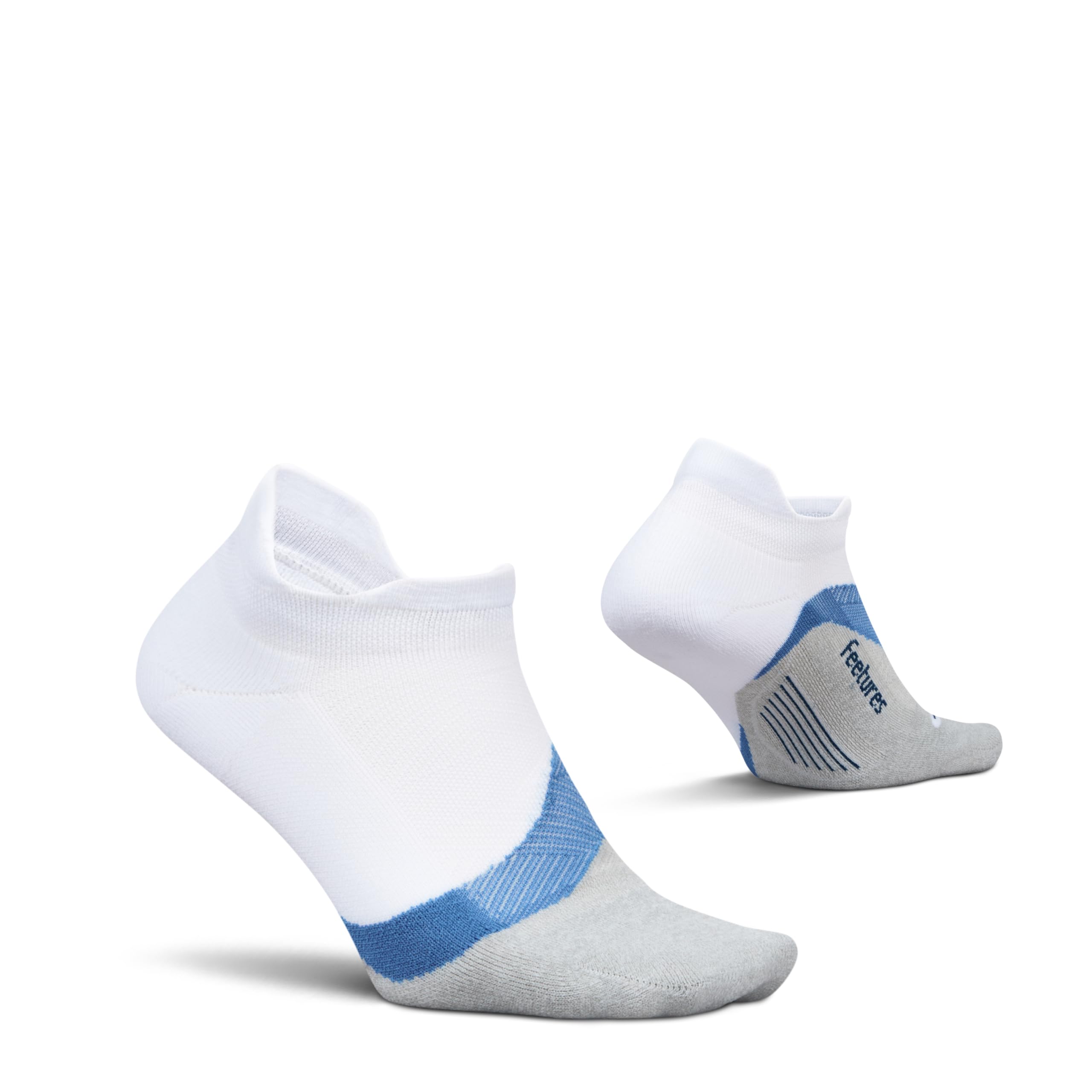 Feetures Elite Light Cushion No Show Tab Sock Wave