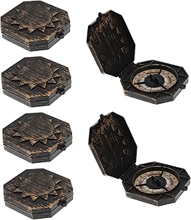 Kisangel 6 Peças Bússola De Natal Bússola De Latão Decoração Infantil Em Massa Brinquedos Infantis Conjunto De Bússola De Brinquedo De Precisão Suprimentos Para Festas Infantis