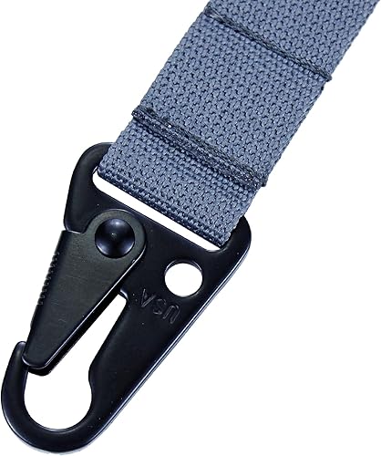 Miniatura 28 de Clip de engranaje táctico Gancho de choque Mosquetón colgante T-Mount MOLLE Webbing Cinturón de batalla Clip Metal Llavero Chaleco Accesorios Mc
