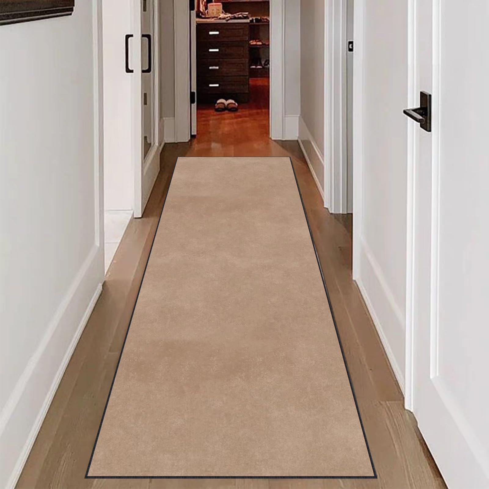 Tapis de couloir moderne lavable pour une cuisine et un salon cosy