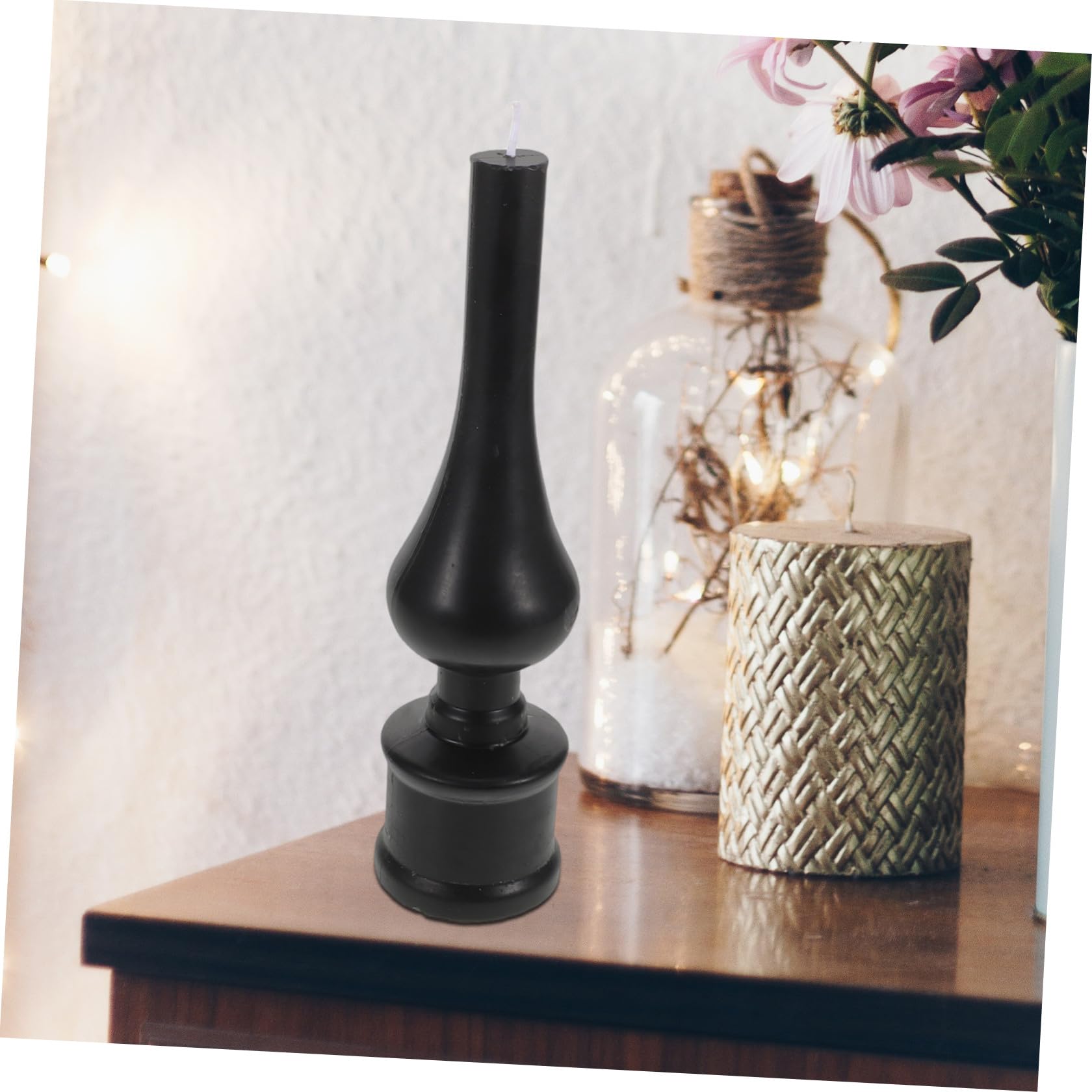 Candele di Cera D’api Coniche Profumate per Cerimonie Religiose, Decorazioni Festive Natalizie e Arredamento Casa, Combustione Prolungata per Atmosfera Sacra e Serena