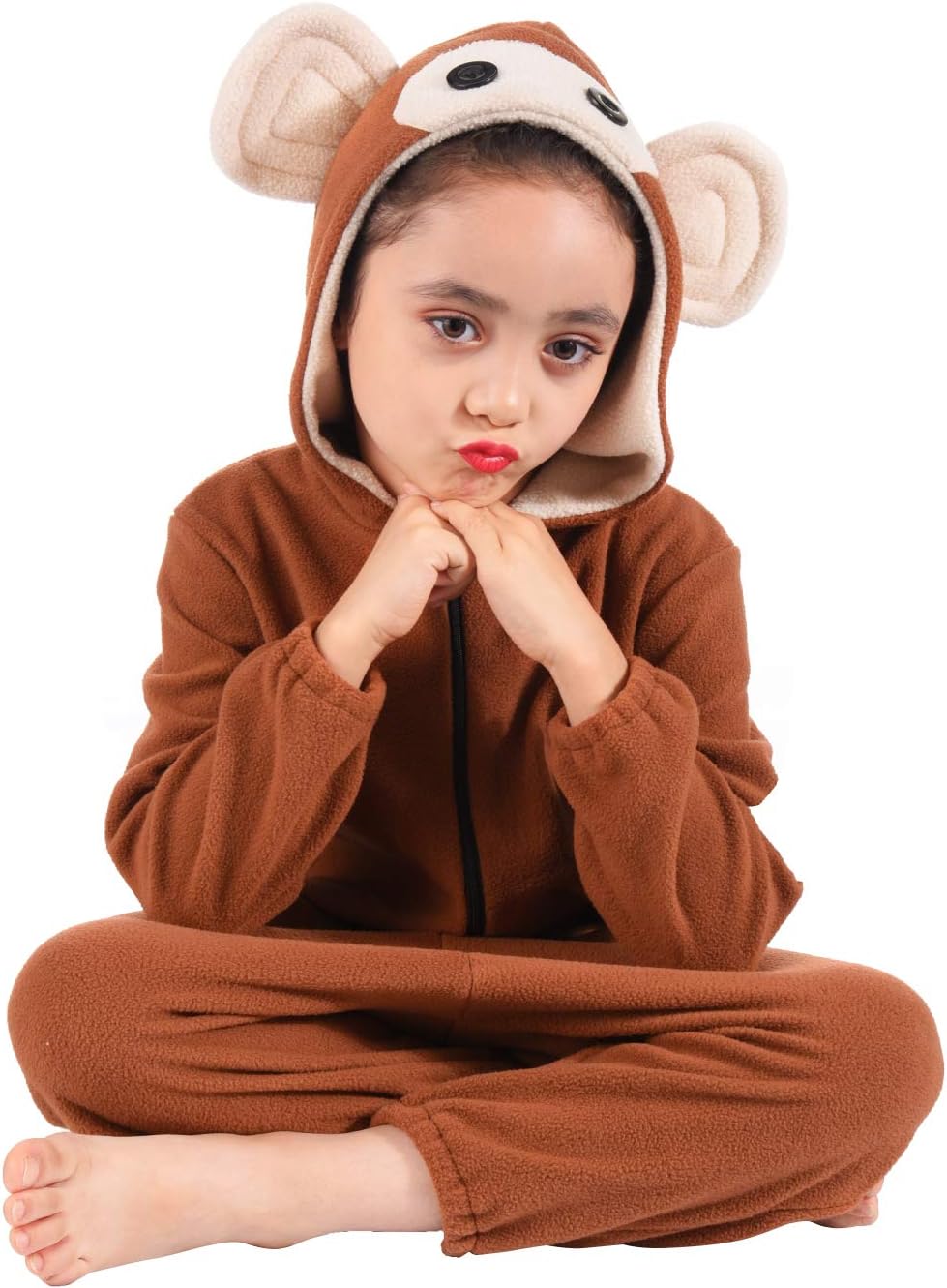 Tao-Ge Kids Monkey Onesie Costume Boys Girls Animal Monkey Christmas Costumes for Child Toddler with Banana Accessories - Image 6