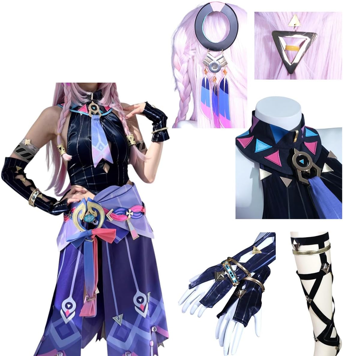 Amazon.co.jp: 【Azuiblc】コスプレ衣装 原神 シトラリ 髪飾り