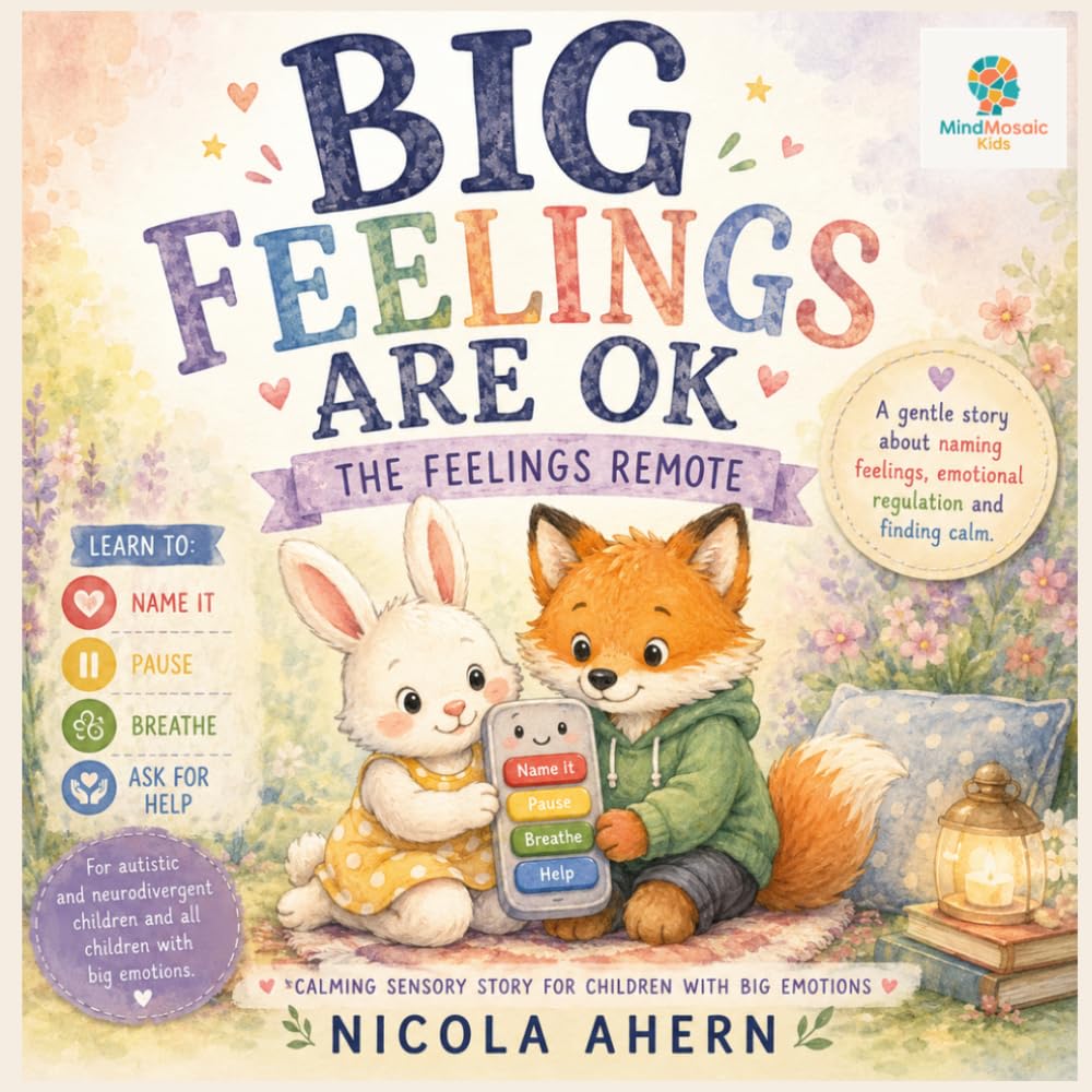 BIG FEELINGS ARE OK: A Gentle Story About Naming Feelings, Emotional Regulation and Finding Calm: 4 (BIG FEELINGS ARE OK. Mind Mosaic Kids Emotional Regulation Collection)
