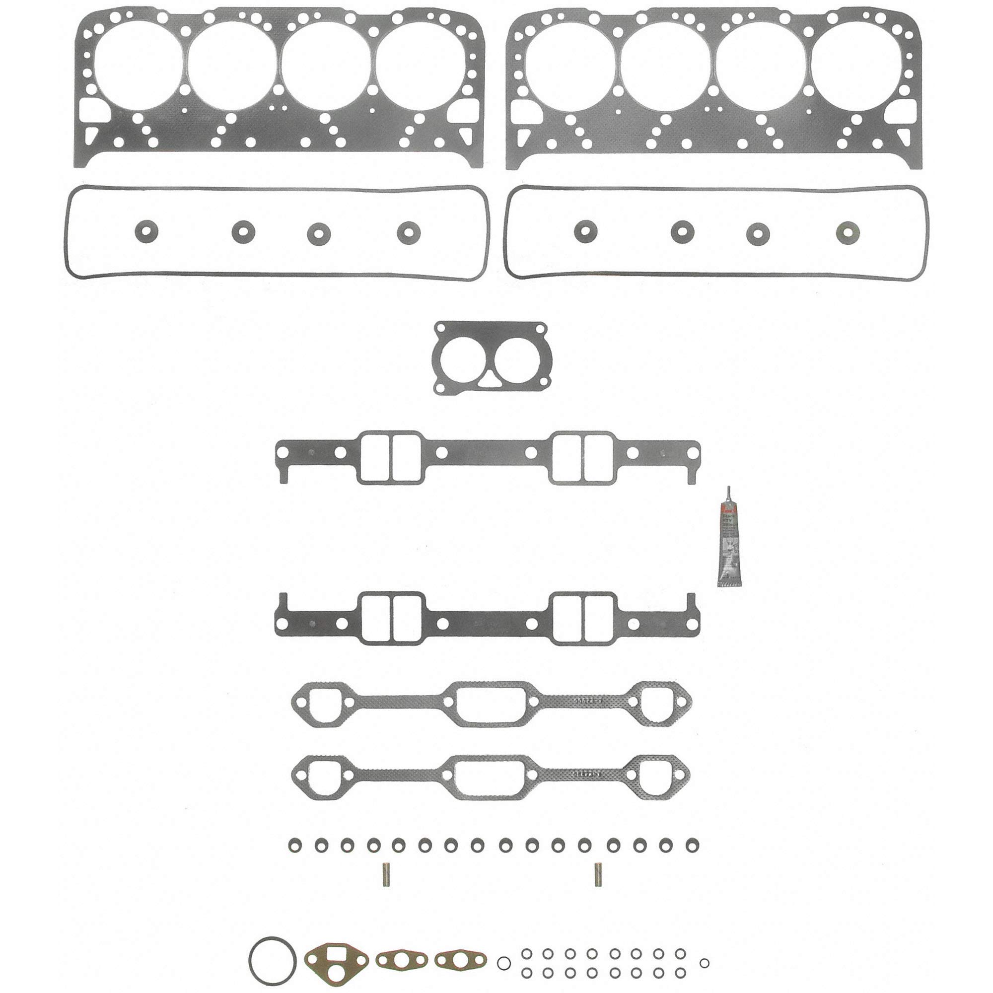 Amazon.com: FEL-PRO HS 9966 PT-2 Head Gasket Set : Automotive