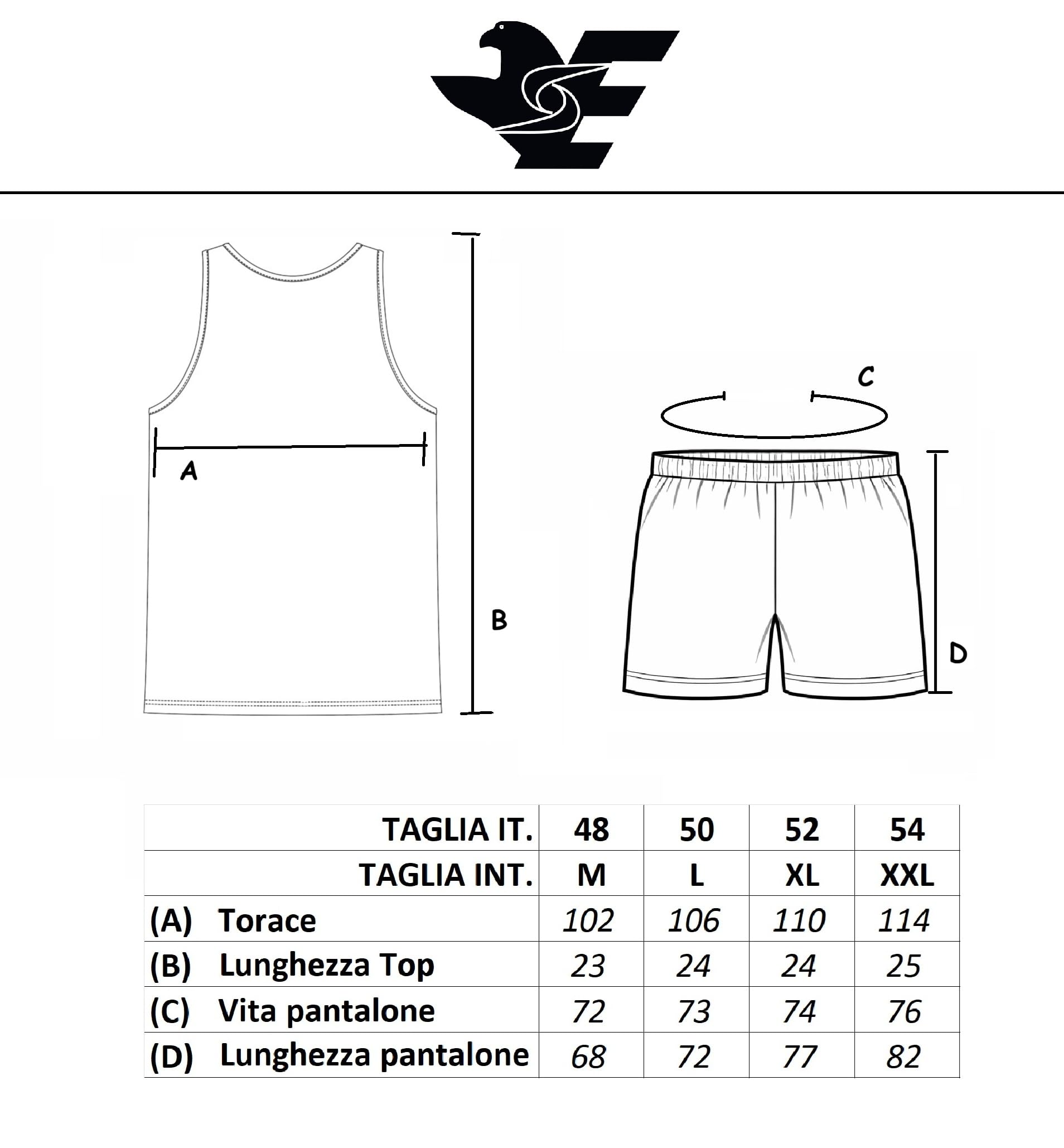 Pigiama Uomo Cotone Corto Leggero Estivo – Canotta e Pantaloncini - Pigiama Due Pezzi in 100% Fresco Cotone –