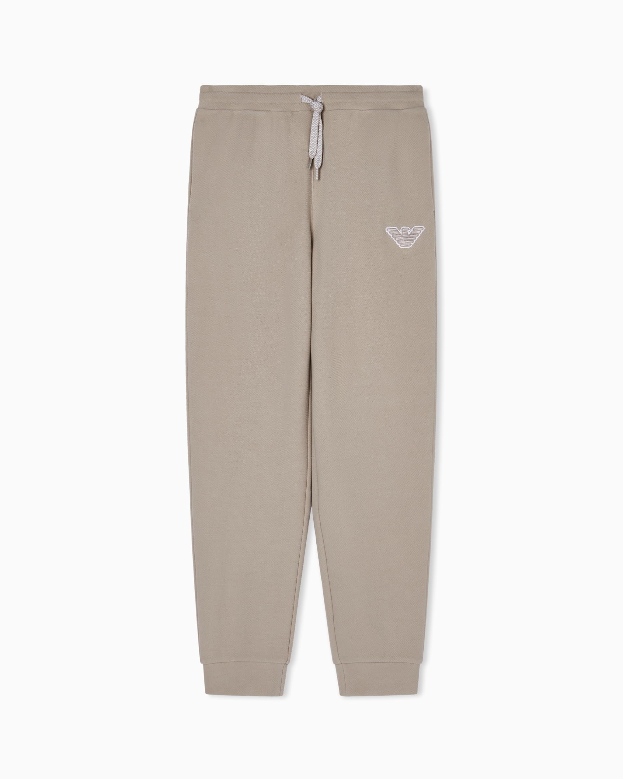 Emporio Armani Men's Beige Loungewear Pants in Size XL, Sports Direct
