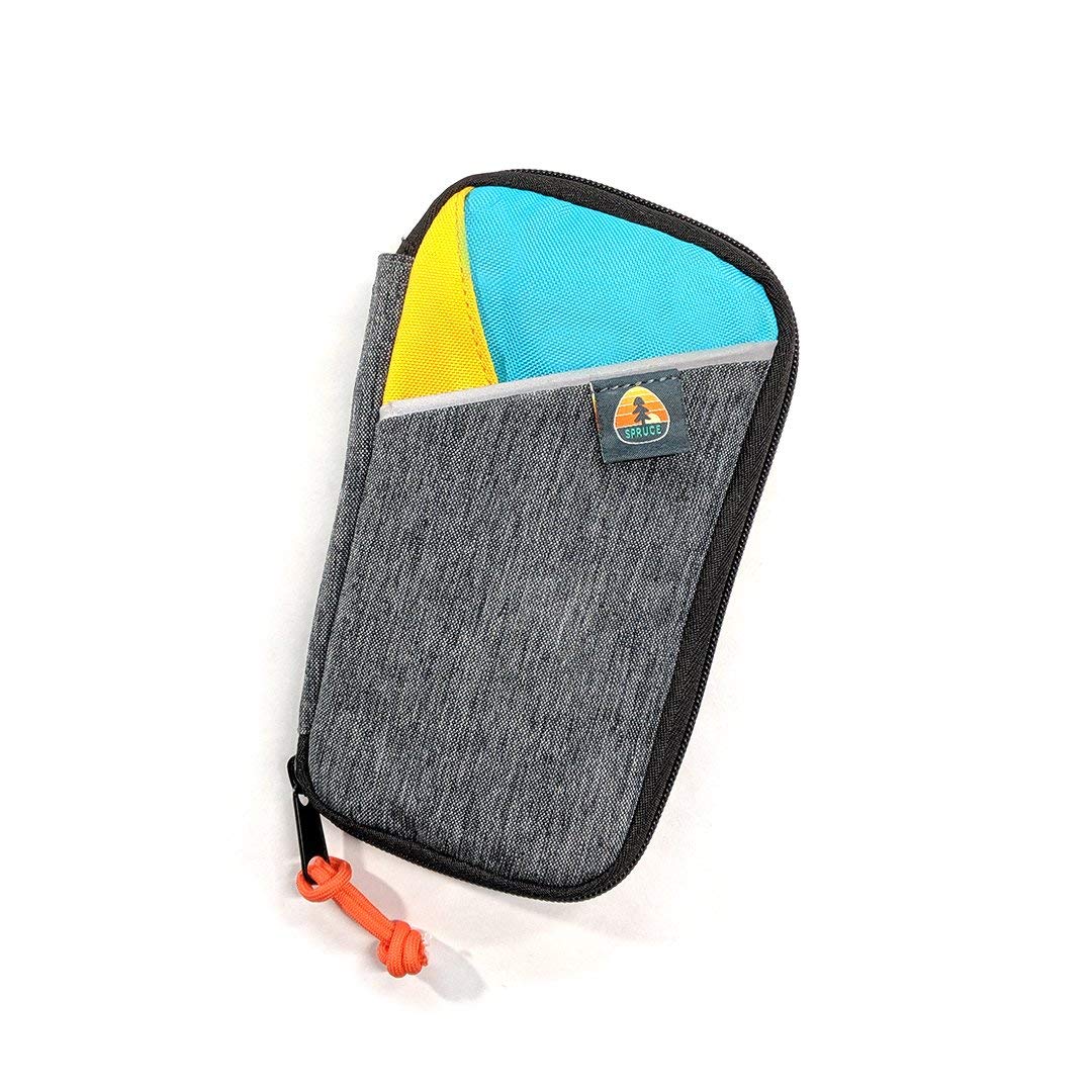 Spruce Pup Grab & Go Leash Bag, gray, one size