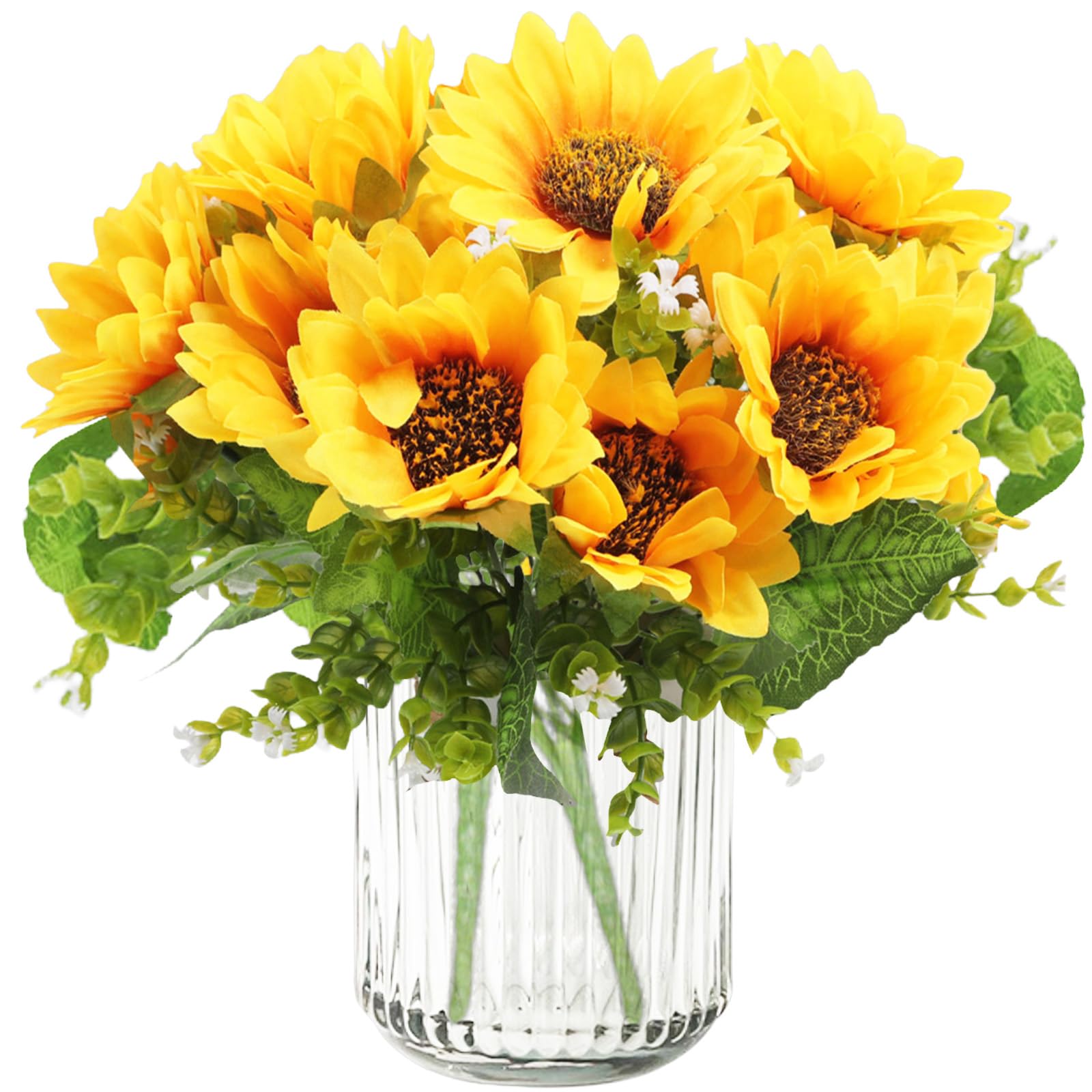 astylishome Artificial Flowers Outdoor Grave Chrysanthemum Bouquet Grave Flowers Artificial Flowers For Graves Floral Displays Home & Garden Suitable For Indoor & Outdoor Use 3714
