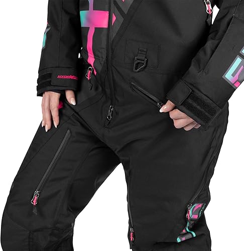 Miniatura 5 de FXR CX F.A.S.T. - Traje monosuit aislado negromenta-rosa eléctrico desvanecido térmico