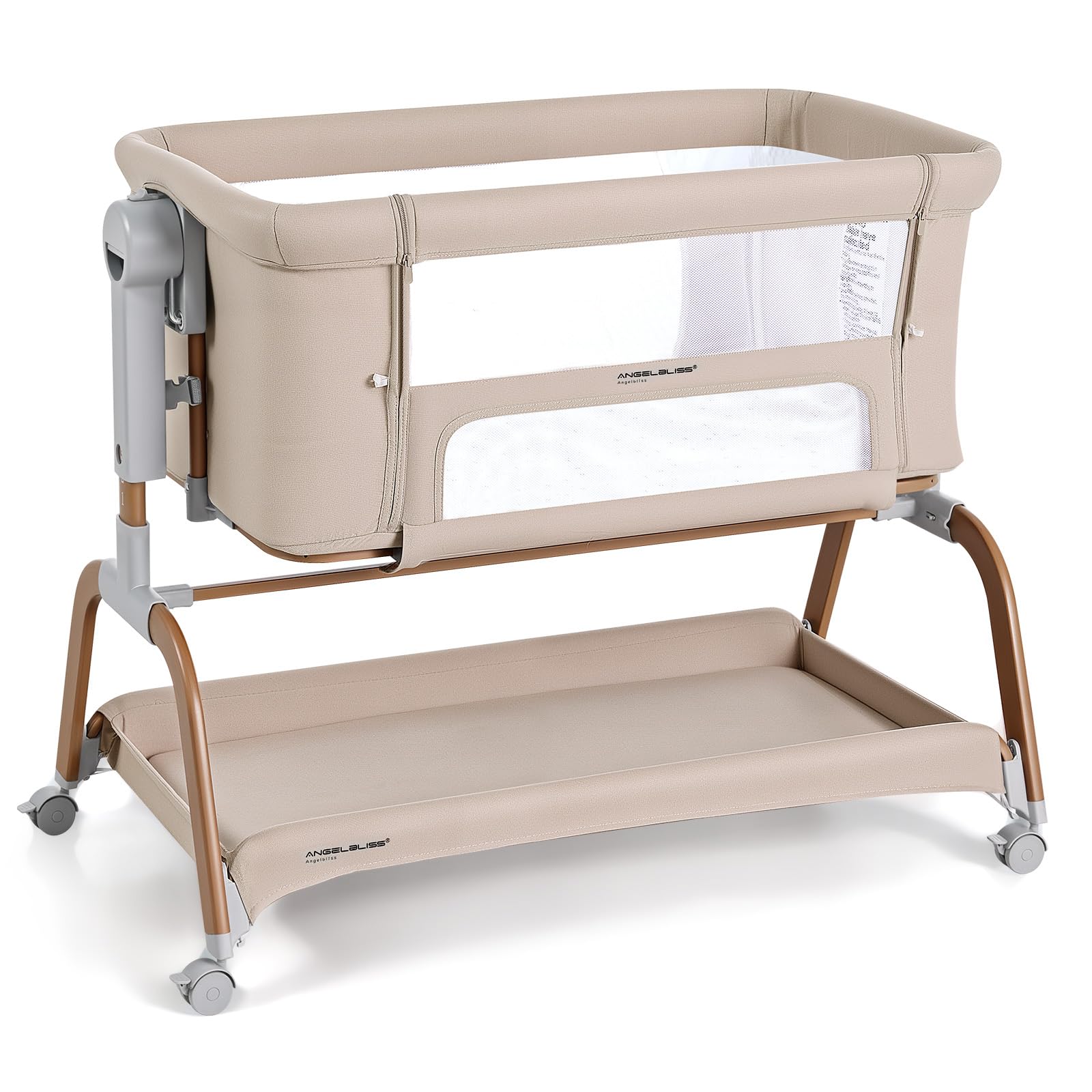 Amazon.com: ANGELBLISS 3 in 1 Baby Bassinet, Rocking Bassinets