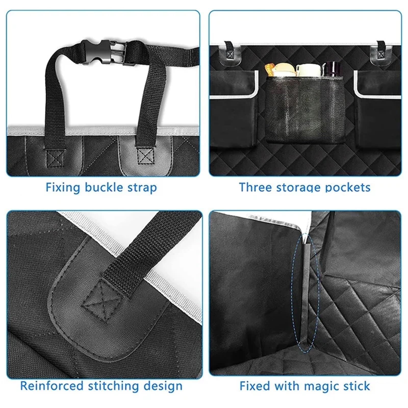 Wykładzina bagażnika 5-warstwowa gruba wykładzina Oxford Cloth Trunk Carpet wodoodporna antypoślizgowa odporna na zużycie poduszka dla psa Cargo Liner Dla Psów