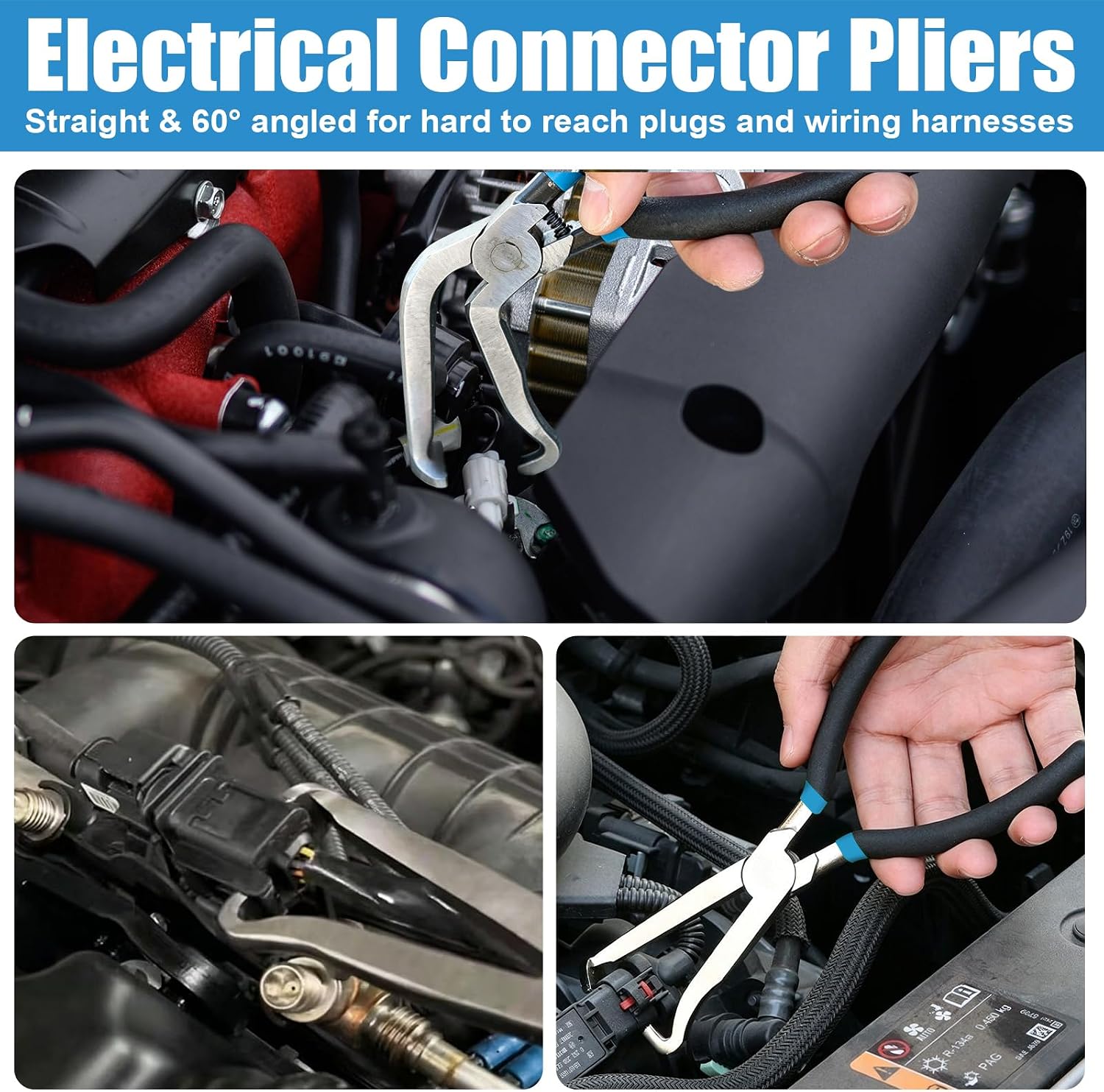 14PCS Electrical Disconnect Pliers & Fuel Line Disconnect Tool Kit