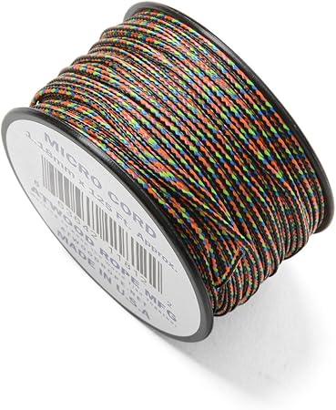 ATWOOD ROPE マイクロコード 1.18mm ダークストライプ