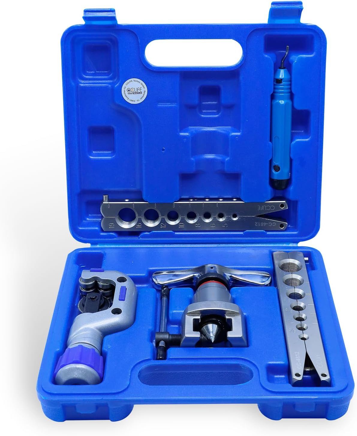 KIT CARTELLATRICE MOD 562 + TUBI INOX FLESSIBILI 1/2" E 3/4 - Foto 7