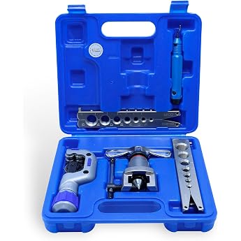 CCLIFE Metric Z&ouml;llig Air Conditioning Flaring Tool for R407c / R410a with Pipe Cutter | 5-19 mm | 3 / 16-3 / 4 Inch
