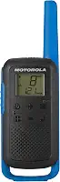 Motorola Solutions Rádio bidirecional T270 preto com embalagem dupla azul