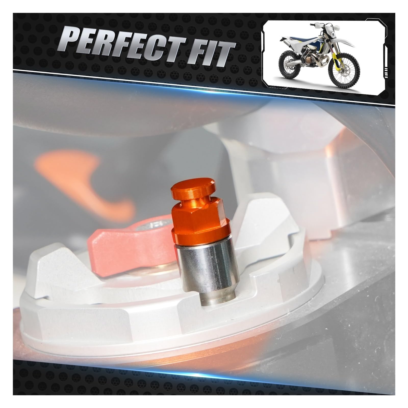 Valve De Purge D'Air Fourche Moto M4x0.7 - Compatible KTM EXC XC SX - Paire En Aluminium Et Inox
