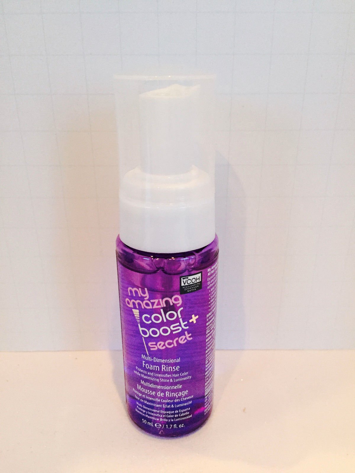 My AmazingBlow Dry Secret Color Boost Foam Rinse Mousse - 1.7oz