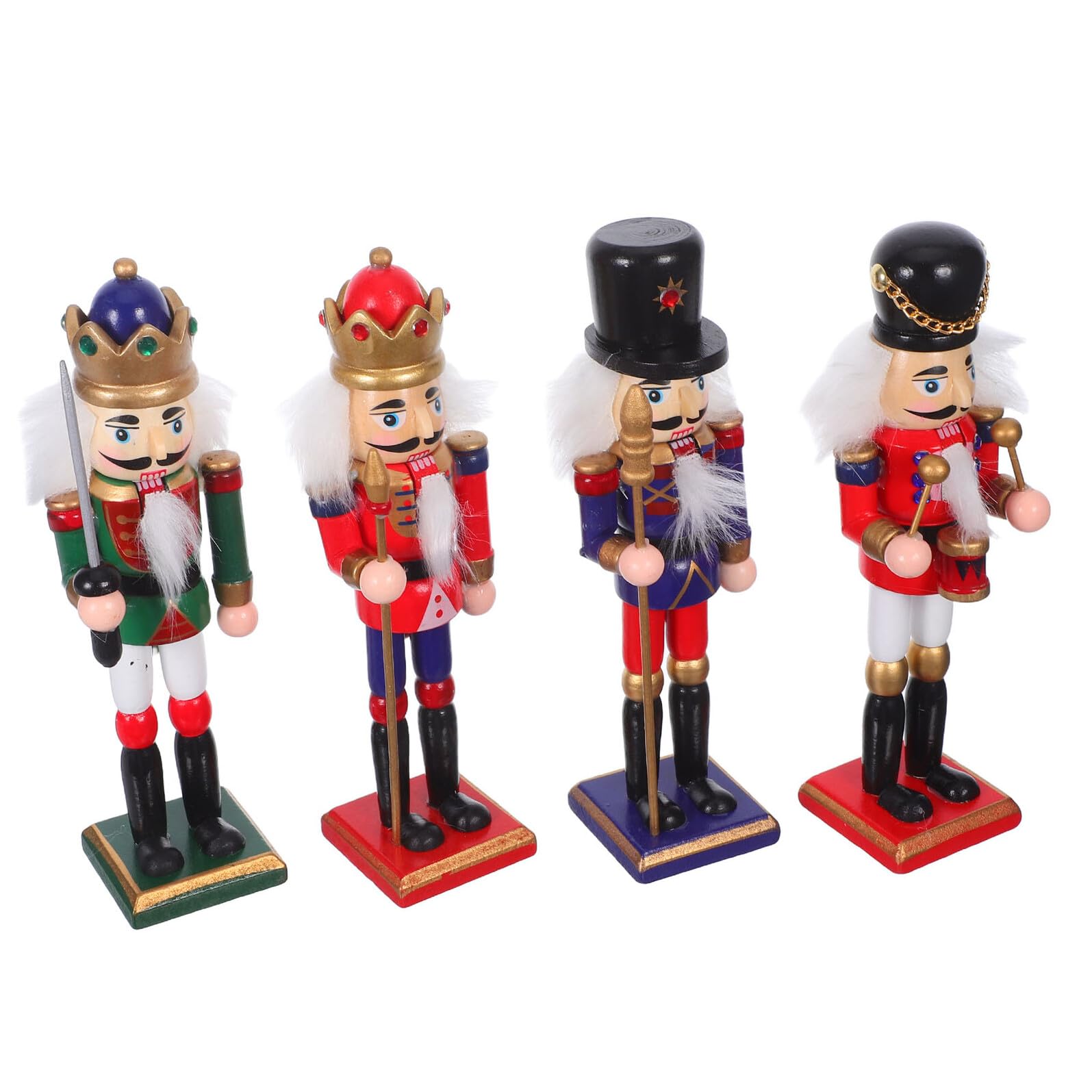 Casse-Noisettes en Bois de Noël VANZACK : lot déco traditionnelle de table